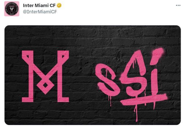 【官方】梅西即将加盟迈阿密国际：我不能再等